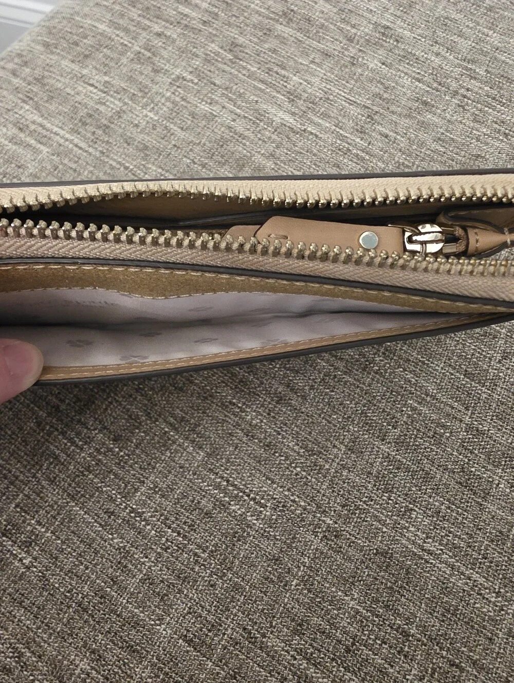kate spade wallet gold